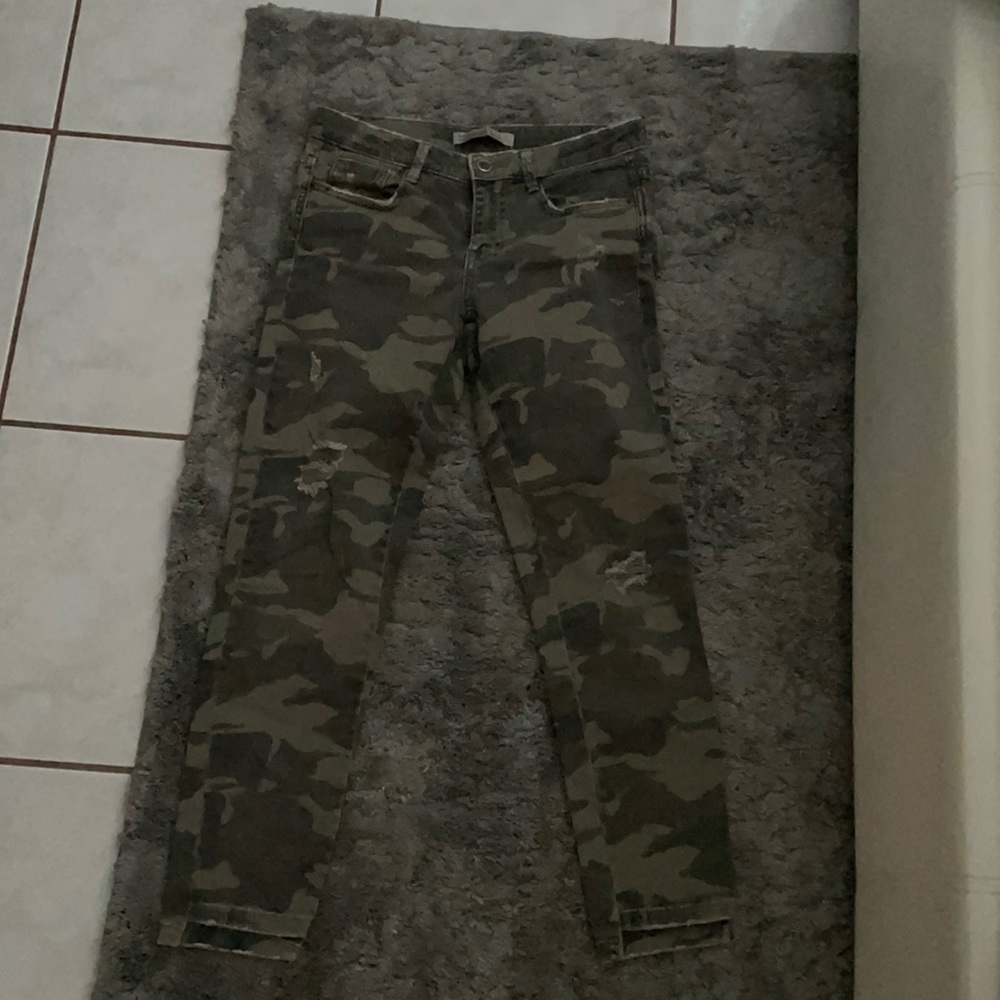 Zara Camouflage Jeans